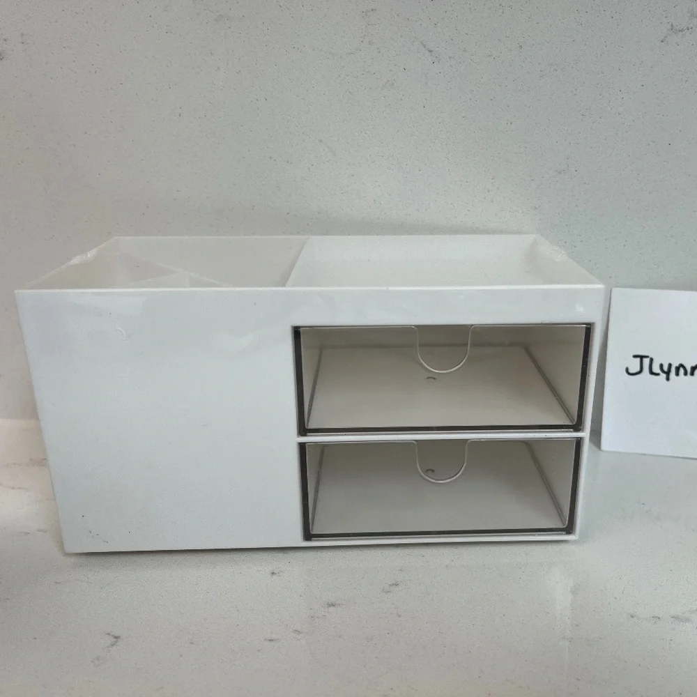 NEW Makeup Storage for brushes, make up etc.,Makeup organizer with drawer Newbox